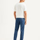 Men's Blue Tapered Fit Mid Rise Jeans - e5339965-565c-40f0-93e1-45da21dba62c View