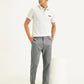 Men's Grey Tapered Trousers - a78f411b-6ea3-4108-8ba5-4cf771c65663 View