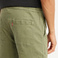 Men's Olive Loose Fit Cargo Trousers - 3f216a69-6439-49e4-b145-466a45ac5479 View