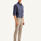 Men's Redloop 511 Light Brown Slim Fit Mid Rise Jeans - Side View
