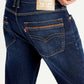 Men's 513 Navy Blue Slim Straight Fit Mid Rise Jeans - d8e3c650-f008-4aba-866f-fcba7567f98f View