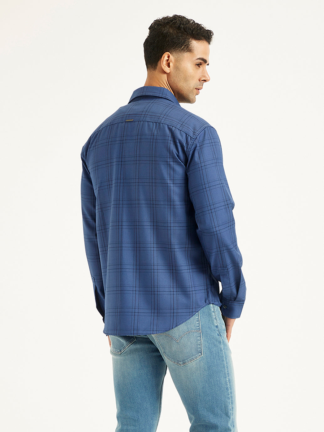 Men's Checkered Slim Fit Shirt