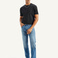 Men's 505 Solid Blue Jeans