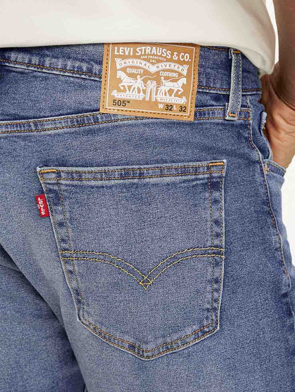 Buy Men's 505 Blue Regular Fit Jeans Online | Levi's – Levis India