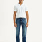 Men's 505 Indigo Straight Fit Mid Rise Jeans - Front View