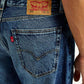 Men's 505 Indigo Straight Fit Mid Rise Jeans - Detail View