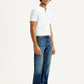 Men's 505 Indigo Straight Fit Mid Rise Jeans - Side View