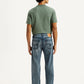 Men's Tinted 505 Dark Indigo Straight Fit Mid Rise Jeans - Back View