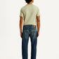 Men's Tinted 505 Med Indigo Straight Fit Mid Rise Jeans - Back View