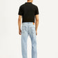 Men's 505 Light Indigo Straight Fit Mid Rise Jeans - Back View