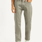 Men's 505 Grey Overdyed Straight Fit Mid Rise Jeans - Front View