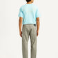 Men's 505 Grey Overdyed Straight Fit Mid Rise Jeans - Back View