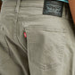 Men's 505 Grey Overdyed Straight Fit Mid Rise Jeans - Detail View