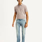 Men's Tinted 505 Light Indigo Straight Fit Mid Rise Jeans - Front View