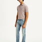 Men's Tinted 505 Light Indigo Straight Fit Mid Rise Jeans - Side View