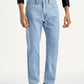 Men's 505 Light Indigo Straight Fit Mid Rise Jeans - Front View