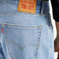 Men's 505 Light Indigo Straight Fit Mid Rise Jeans - Detail View