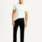 Men's 505 Black Straight Fit Mid Rise Jeans - Styleshot View