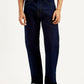 Men's 505 Navy Blue Straight Fit Mid Rise Jeans - Front View