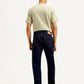 Men's 505 Navy Blue Straight Fit Mid Rise Jeans - Back View