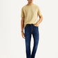 Men's 505 Navy Straight Fit Mid Rise Jeans - Styleshot View