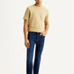 Men's 505 Navy Straight Fit Mid Rise Jeans - Front View