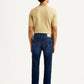 Men's 505 Navy Straight Fit Mid Rise Jeans - Back View