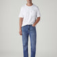 Men's 505 Blue Straight Fit Mid Rise Jeans - d981f73f-df0e-40ce-a8a0-c718d334fadf View