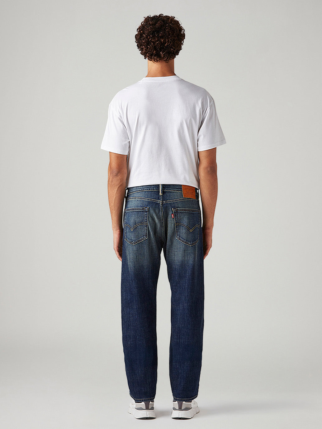 Men's 505 Dark Blue Straight Fit Mid Rise Selvedge Jeans – Levis