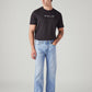 Men's 505 Light Blue Straight Fit Mid Rise Selvedge Jeans - Front View