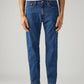 Men's 505 Blue Straight Fit Mid Rise Jeans - Front View