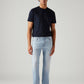 Men's 505 Light Blue Straight Fit Mid Rise Jeans - Front View