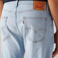 Men's 505 Light Blue Straight Fit Mid Rise Jeans - detail View
