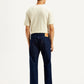 Men's 505 Navy Blue Straight Fit Mid Rise Jeans - Back View