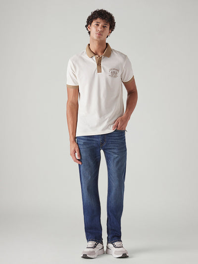 levi's Men's 505 Blue Straight Fit Mid Rise Jeans-picture-40
