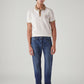 Men's 505 Blue Straight Fit Mid Rise Jeans - Front View