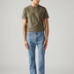 Men's 505 Light Blue Straight Fit Mid Rise Jeans - Front View