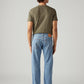 Men's 505 Light Blue Straight Fit Mid Rise Jeans - Back View