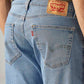 Men's 505 Light Blue Straight Fit Mid Rise Jeans - Detail View