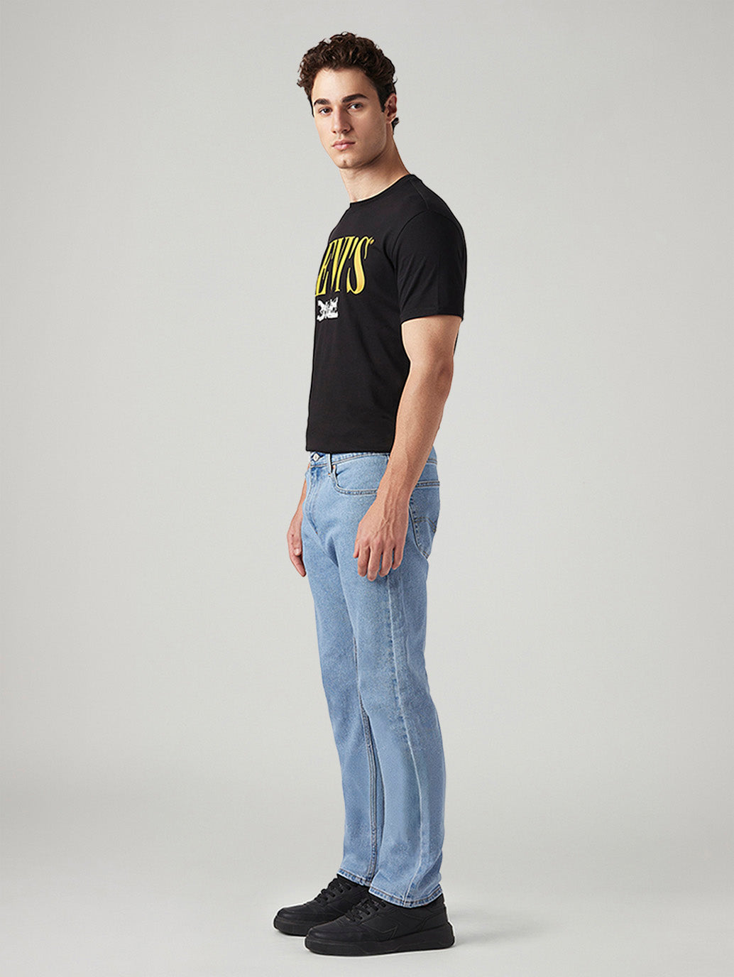 Mens 505 Mid Rise Straight Fit Cotton Stretch Blend Jeans - d8d2e30f-b565-4b98-bc1f-7029d2bfb8aa View