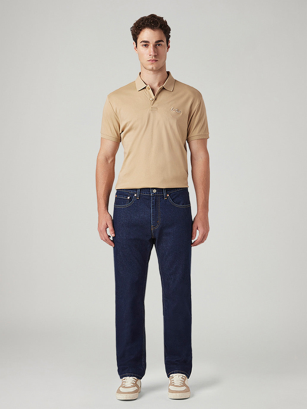 Mens 505 Mid Rise Straight Fit Cotton Stretch Blend Jeans - 6109ac38-999e-4780-84ea-b96a683b97f3 View