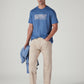 Men's 505 Beige Straight Fit Mid Rise Overdyed Jeans - Styleshot View