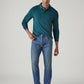 Men's 505 Tinted Med Indigo Straight Fit Mid Rise Bi-Stretch Jeans - Styleshot View