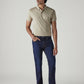 Men's 505 Dark Indigo Straight Fit Mid Rise Jeans - Front View