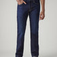 Men's 505 Dark Indigo Straight Fit Mid Rise Jeans - Front View