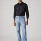 Men's 505 Light Indigo Straight Fit Mid Rise Jeans - Front View