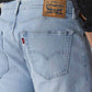 Men's 505 Light Indigo Straight Fit Mid Rise Jeans - Detail View