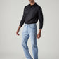 Men's 505 Light Indigo Straight Fit Mid Rise Jeans - Side View