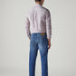 Men's 505 Med Indigo Straight Fit Mid Rise Jeans - Back View