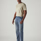 Men's 505 Blue Straight Fit Mid Rise Jeans - Side View